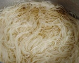 かきのもと（食用菊）のあんかけにゅうめん作り方4写真