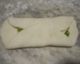 台湾の朝ごはんネギ入りパンケーキ蔥油餅作り方4写真
