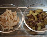 さつまいもと鶏ささみのぴりっと柚子風味作り方1写真