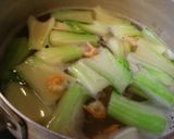 青梗菜とトマトの中華風たまごスープ作り方2写真