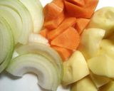 味しっかりめの肉じゃが作り方1写真