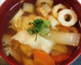 娘とこねて簡単ひっつみ汁！あったまる作り方6写真