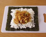 焼きそばの「おにぎらず」作り方1写真