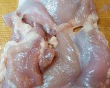 揚げない！ヘルシー！鶏の唐揚げ風作り方1写真