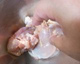 揚げない！ヘルシー！鶏の唐揚げ風作り方3写真