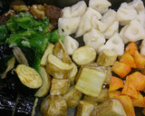 6種類の野菜と豚肉の甘酢あん炒め作り方2写真