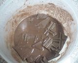 **板チョコで作ろう♪フラワーシート**作り方1写真