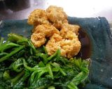 ホウレン草の餅きび和え作り方3写真