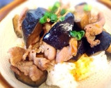 簡単★豚肉とナスの甘辛炒め作り方7写真