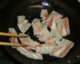 じゃが芋と豚バラのキムチスープ煮作り方1写真