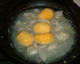 じゃが芋と豚バラのキムチスープ煮作り方3写真