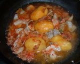じゃが芋と豚バラのキムチスープ煮作り方4写真