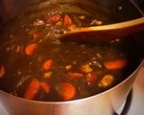 黒ビールで煮たカレー作り方5写真