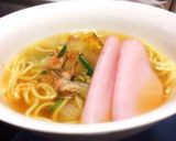 白菜たっぷり和風ラーメン!作り方5写真