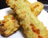 大きなチーズ磯辺揚げ♡作り方3写真