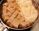 中華みそで味付け、切干大根と板こんにゃく作り方4写真