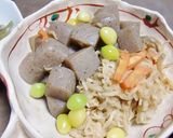 中華みそで味付け、切干大根と板こんにゃく作り方6写真