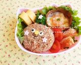 お弁当 ♡ライスコロッケさん 幼稚園作り方4写真