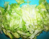 牛肉とレタスのあんかけチャーハン作り方1写真