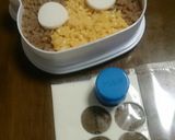 耳付弁当箱で簡単！ジバニャンそぼろ弁当作り方7写真