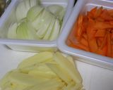 豚小間de即席カレー☆作り方1写真