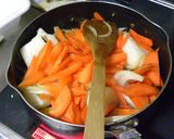 豚小間de即席カレー☆作り方3写真