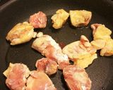 とろとろ茄子とサクサク鶏の甘酢旨ダレ♪作り方4写真