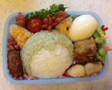 妖怪ウォッチ☆☆トゲニャンのキャラ弁☆☆作り方10写真