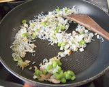 残り物deシラスの香味チャ~ハン作り方3写真