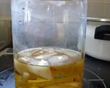 残り酢　使い回しで　即席かぶの千枚漬け作り方1写真