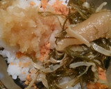 簡単鮭フレークと大根おろしご飯作り方4写真