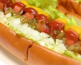 らせんソーセージのホットドッグ作り方6写真