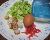 お好み焼きチャーハン作り方1写真