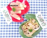 簡単まろやか✿とまモンのぺペロンチーノ✿作り方8写真