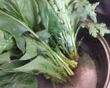 ほうれん草の胡麻和え 春菊や葉物で♡作り方2写真