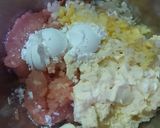 簡単!ふわふわ♪豆腐つくね☆ピリ辛中華風作り方2写真