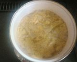 高野豆腐・玉ねぎ・玉子のお味噌汁作り方7写真