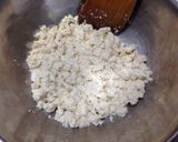 サツマイモとレンコンの豆腐衣和え作り方4写真
