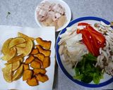 野菜たくさんのホタテとベーコンパスタ☆作り方2写真