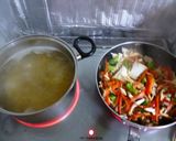 野菜たくさんのホタテとベーコンパスタ☆作り方6写真