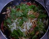 野菜たくさんのホタテとベーコンパスタ☆作り方7写真