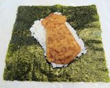 安上がりな天むす風【おにぎらず】作り方4写真