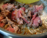 牛肉とごぼうのしぐれ煮　カレー風味で・・作り方2写真