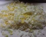 白菜の芯を使ったシャキシャキ鶏つくね♡作り方2写真