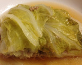 材料3つ☆簡単白菜とひき肉の重ね煮作り方5写真