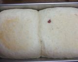 冬桜…桜花漬と甘酒の食パン♪作り方3写真