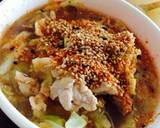 ピリ辛！簡単豚肉の大根おろしポン酢作り方1写真