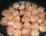 豚こま肉の簡単カツ煮風カツ丼作り方3写真