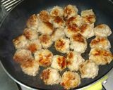 豚こま肉の簡単カツ煮風カツ丼作り方4写真