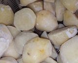 里芋のそぼろ煮作り方1写真